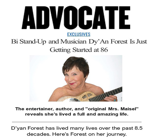 Dyan Forest Advocate Article